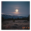 Full Moon over the Western Slope of Colorado